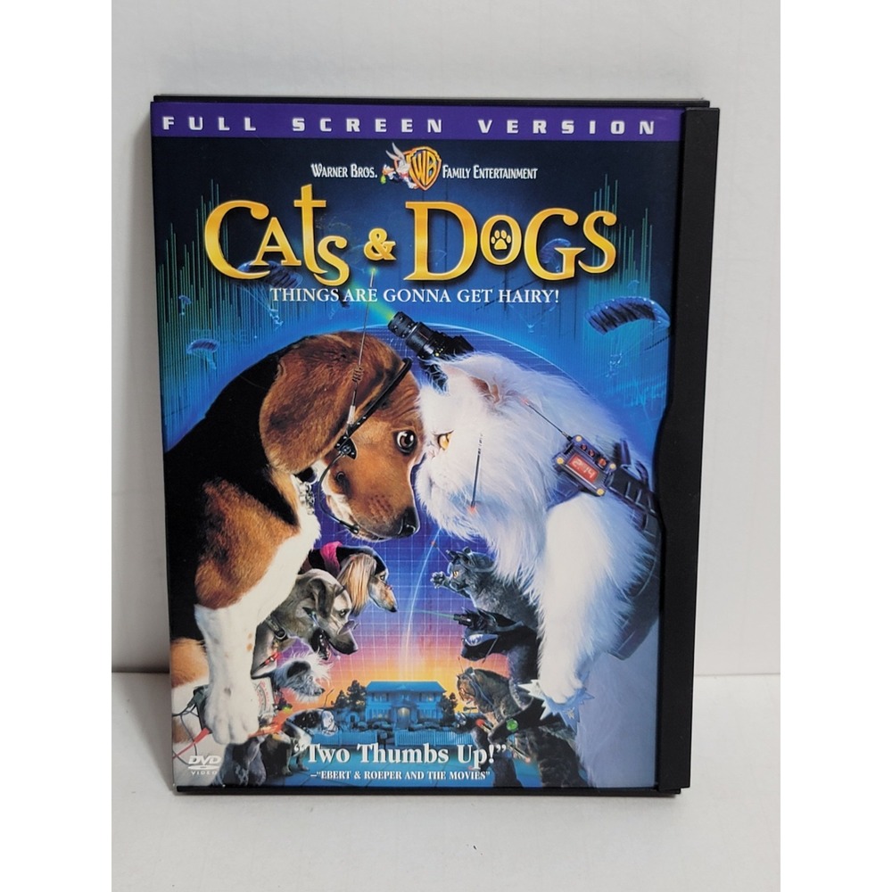 2001 Cats & Dogs (Full Screen) - (DVD) - Jeff Goldblum - Elizabeth Perkins
